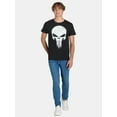 thumbnail image 3 of Marvel’s Punisher Skull Men’s & Big Men's Graphic Tee Shirt, Sizes S-3XL, 3 of 5