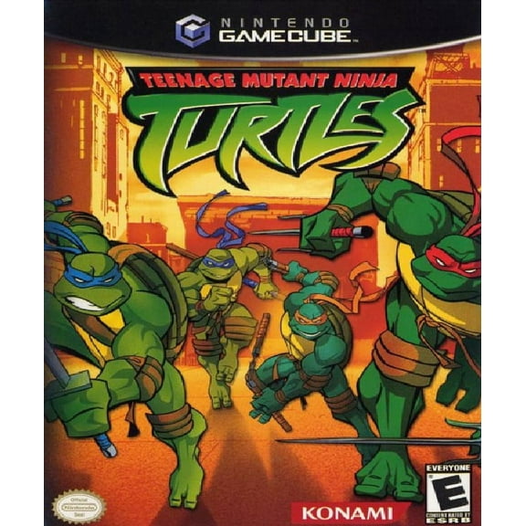 Restored Teenage Mutant Ninja Turtles (Nintendo GameCube, 2003) Fighting Game (Refurbished)