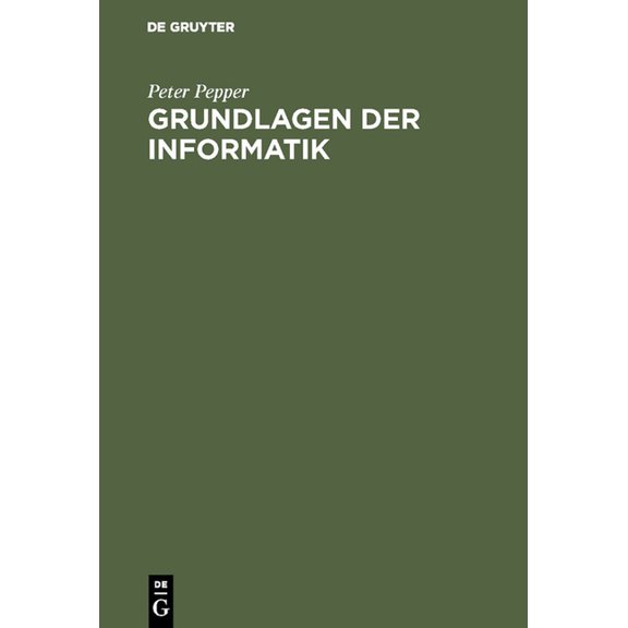 Grundlagen der Informatik, (Hardcover)