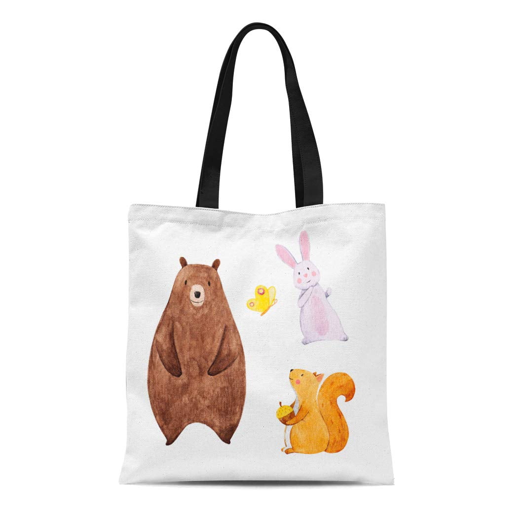 Canvas Shopping Tote Bag Squirrel Eating Cookie Drinking Milk Holidays and Occasions Beach for Women Canvas Shopping Tote Bag Squirrel Eating Cookie Drinking Milk Holidays and Occasions Beach for Women