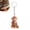 A, variant on Protect Punch The Monkey Keychain, 2026 NEW 3D Cute Monkey Holding Plush Toy Hanging Keychain for Backpack Car Keys