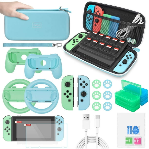 2022 Switch Sports Accessories Bundle for Nintendo Switch Sports, ALIENGT  10 in 1 Family Sports Game Accessories for Switch/Switch OLED, Leg Strap,  Golf Clubs, Sword, Bowling Grip, Tennis Rackets 