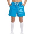 thumbnail image 2 of UQJfacai Boys Swim Trunks Kids Drawstring Elastic Waist Swim Shorts Pockets Summer Bathing Suit Swimsuit Teen Boy Swimwear 4-15 Years, 2 of 9