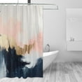 thumbnail image 2 of Yayeee Shower Curtain with Hooks 72"x72" Waterproof Fabric Bathroom Hanging Decor, Abstract Landscape, 2 of 5