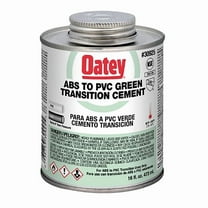 Oatey 4014712 16 oz Transition Cement for ABS & PVC - Green