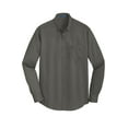thumbnail image 5 of Port Authority S663 SuperPro Twill Shirt, White, 4XL, Mens Casual Button Down Shirts, 5 of 6