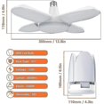 thumbnail image 2 of Gara Ing Led,60w E27 6500k 6000lm Lamp,led Ceiling Lamp For Gara, Attic, , , Gym, Kit (pack Of 1) Ruikalu, 2 of 5