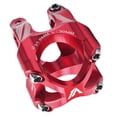thumbnail image 1 of Lightweight Bike Stem 28.6mm 8 Riser Stem Replacement Handle Bar Bridge for Mountain Road Downhill BMX Cycling Accessories red, 1 of 9