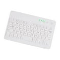 thumbnail image 2 of Portable Ultra-thin Wireless Bluetooth-compatible Keyboard Keypad for iPad Phone Tablet, 2 of 8