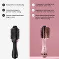 thumbnail image 5 of L'ange Hair Le Volume Elevé 65MM 2-in-1 Titanium Brush Dryer, 3 Heat Settings, 360° Vented Airflow, Bllush, 5 of 9