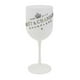 thumbnail image 2 of 2 Pcs White Plastic Glasses, Festive Party Drinks, Drinking Wine Glasses, Champagne Glasses, 2 of 3