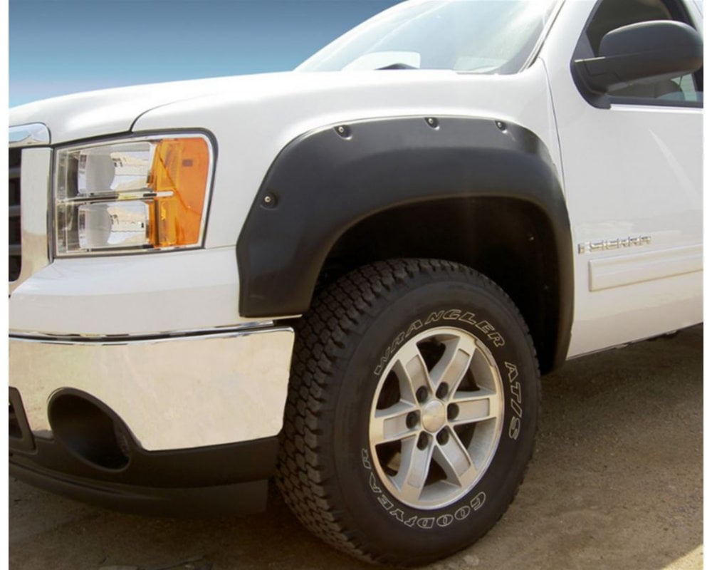 Stampede 85162 Fender Flares For GMC Sierra 1500, ABS Plastic Black