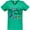 Kelly Green, variant on Inktastic Thankful and Blessed Inspirational Saying with Flowers Women's V-Neck T-Shirt