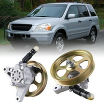 Zcargel 1PCS Power Steering Pump for Honda Pilot 3.5L 2005-2008, for Acura Tl 3.2L W/ Pulley 2004-2008