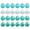 blue, variant on Pack of 24 Decorative Christmas Sphere Ornament Holiday Celebrations Christmas Sphere Sturdy Plastic Home Decoration