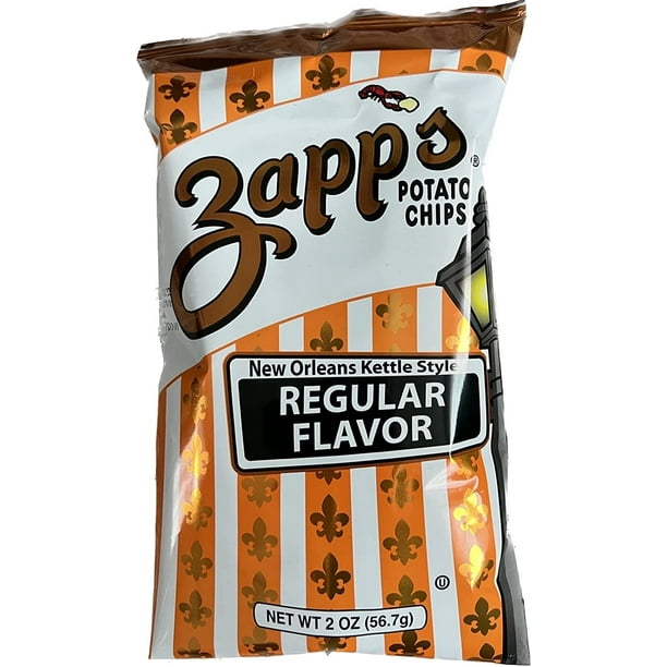 Zapps Potato Chips Regular 2 Oz (Pack Of 6) (Regular)