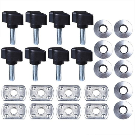 Wrangler Auto Lights Off Yesccom Jeep Wrangler Universal Easy On Off Hard Top Removal Fasteners Nuts Bolts Kit for YJ/TJ/JK Models ()