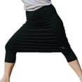 thumbnail image 2 of Black - Chic Women's Knee Length Original Athletic Skort, 2 of 7
