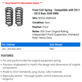 thumbnail image 2 of Front Coil Spring - Compatible with 2011 - 2013 Ram 3500 RWD - Dorman, 2 of 2