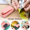 thumbnail image 3 of Mini sellador de bolsas para aperitivos, máquina de sellado térmico de plástico portátil para almacenamiento y frescura de alimentos, 3 of 6