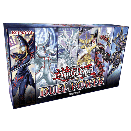 Yugioh Duel Power Box- 6 New Ultra Rare variant art cards | 6 Duel Power booster packs with 5 Ultra Rare cards each | Gameboard