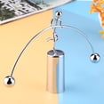 thumbnail image 3 of Science Balance Balls, Mini Newton's Cradle Balance Ball Physics Classic Science Fun Juguete de Escritorio de Oficina Unbranded JY03653, 3 of 7