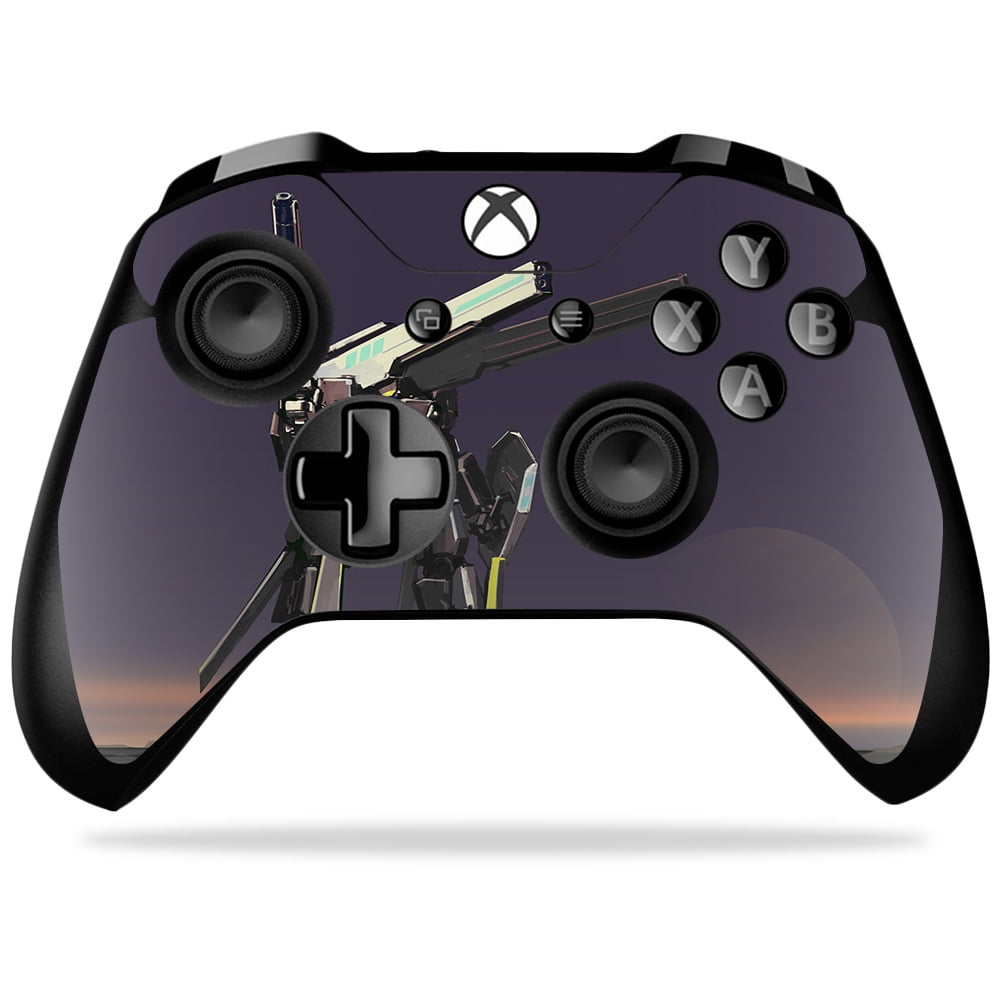 Skin Decal Wrap for Microsoft Xbox One X Controller Teal Steel