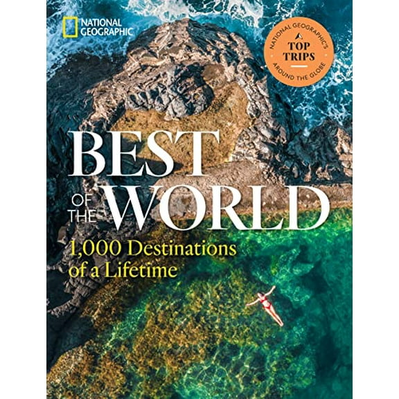 Pre-Owned Best of the World : 1,000 Destinations of a Lifetime (Paperback) 9781426222368