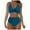 Dark Blue# swimsuits for women, variant on High Waisted Bikini Sets for Women Tummy Control Deep V Neck Swimsuits Trendy Knot Twist Front Cozy Summer Swimwear 2 Piece Pink S