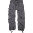 thumbnail image 5 of BRANDIT INDIVIDUAL WEAR Adult Male Pure Vintage Cargo Pants, Anthracite, Size: M (1003-12005-M), 5 of 7