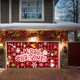 thumbnail image 4 of Uuiauoio Christmas Garage Banner Polyester Holiday Decorations Large Outdoor Indoor Party Backdrop Festive Scene Door Wall Hanging for Xmas New Year Seasonal Celebration, 4 of 6