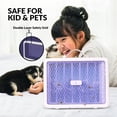 thumbnail image 4 of Electric Bug Zapper, High-Voltage LED UV Light Trap for Mosquitoes, Portable & Wall-Mountable, Safety Mesh Protection, Indoor/Outdoor Use, 4 of 7