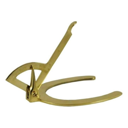 Brass Hoof Gauge
