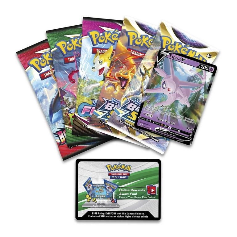  Pokemon Cards: 2022 Spring V Heroes Umbreon V Tin : Toys & Games