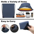 thumbnail image 3 of Miaocao 2PCS Drawstring Bags Bulk, String Backpack for Men Women, Cinch Bag Draw String Back Bag for Gym, Sports, Travel, Swimming, Beach, Red, 3 of 5