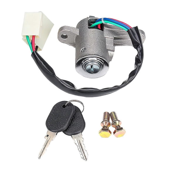 Ignition Barrel Switch Cylinder Lock with 2 Keys for Eurocargo Eurotech Eurotrakker 4837683 41040470 504026642