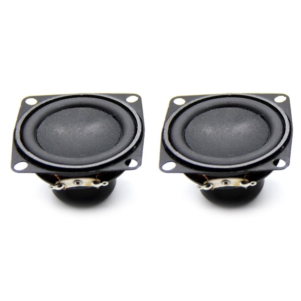 2 Uds Altavoz de Audio 4Ω 10W 53Mm 2 Pulgadas Altavoz Multimedia de Graves Altavoz de Sonido DIY para Cine en Casa
