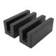 thumbnail image 1 of 2 Pack Outboard Motor Transom Mounts, Minimize Shock and Stress, Rubber Boat Motor Mount for Single Jack Trailer, 1 of 4