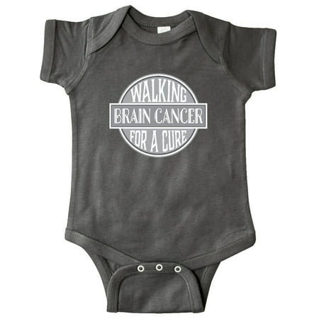 

Inktastic Brain Cancer Awareness Walk Gift Baby Boy or Baby Girl Bodysuit
