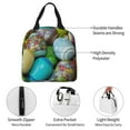 thumbnail image 3 of Yiaed Easter Egg1 Print Insulated Lunch Bag Reusable Cute Tote Lunch Box, Leakproof Cooler Lunch Bags for Work Office Travel School Picnic, 3 of 5