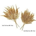 thumbnail image 2 of HESHENG Artificial Plants for Christmas Decor, Plastic Grass Fake Shrubs Simulation Leaves Indoor Outdoor Home Garden Planter Filler Party Hotel Veranda Wedding Faux DIY Decoration, 4 PACK, 2 of 9
