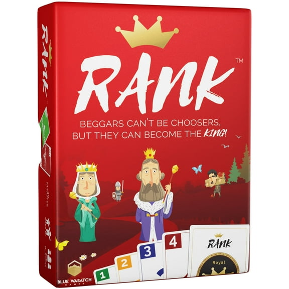 Rank Card Game - The card game of royalty and beggars. Can you become the King?