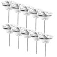 thumbnail image 2 of 20Pcs 25mm Diamond Crystal Upholstery Nails Tacks Sofa Headboard Sew Buttons Wall Decor, 2 of 4