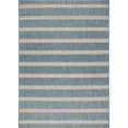 thumbnail image 1 of LR Resources SEADE81876AQT7695 Destin Plage Rayé Intérieur Rectangle Zone Tapis Extérieur, 1 of 1