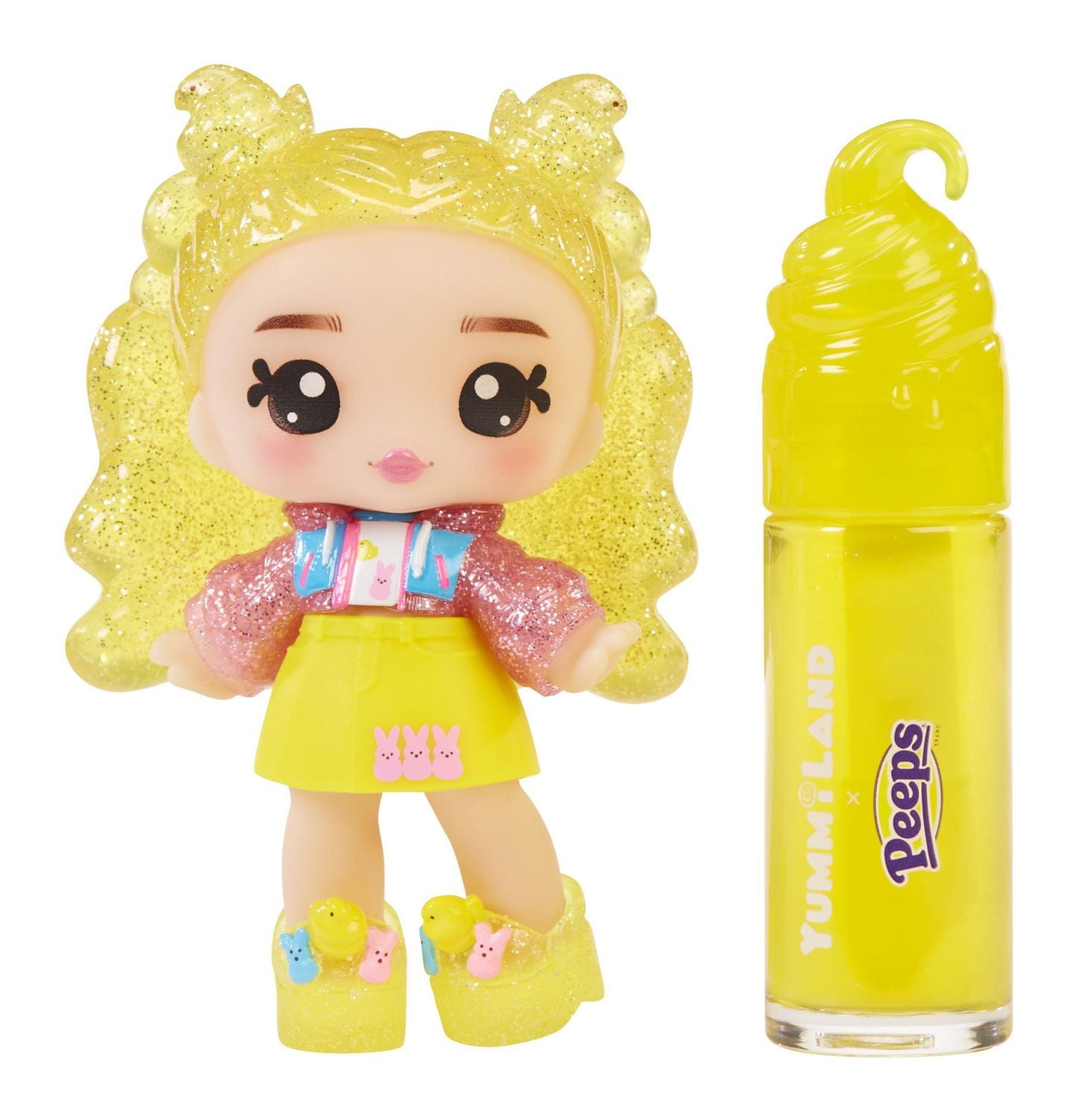 Yummiland x PEEPS Lip Gloss Doll – Goldie Mallows