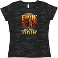 thumbnail image 3 of Inktastic Bull Riding Rodeo Gift Women's T-Shirt, 3 of 5