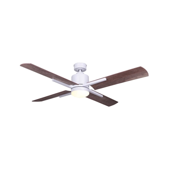 Canarm Cf52lox4 Loxley 52" 4 Blade Led Indoor Ceiling Fan - White