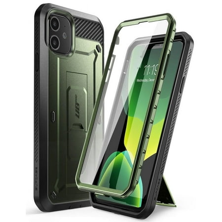 SUPCASE Unicorn Beetle Pro Series Case Designed for iPhone 11 6.1 Inch (2019 Release), Built-in Screen Protector Full-Body Rugged Holster Case (Guldan)