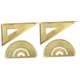 thumbnail image 4 of Raindrops 2 Sets  Geometry Triangle Ruler Drawing Ruler Measurement Protractor for Outdoor, 4 of 8