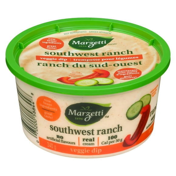 Marzetti Trempette pour Légumes Ranch du Sud-Ouest 340 g